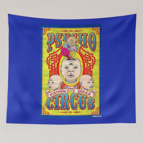 Item preview, Psycho-Circus promotional poster-colourful designed and sold by Andykinoz.