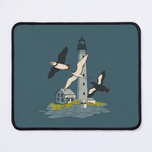 Item preview, Petit Manan Light Sea Birds designed and sold by JadaFitch.