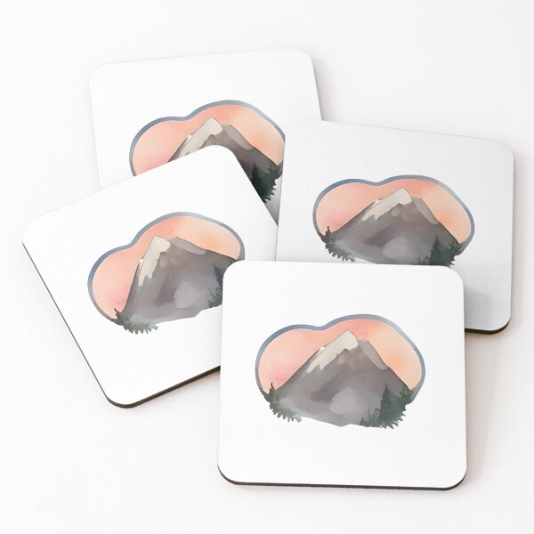 Item preview, Crimson Sky Over Sentinel Peak designed and sold by SavvyJuanDesign.