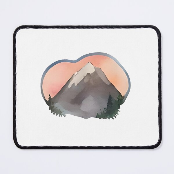 Item preview, Crimson Sky Over Sentinel Peak designed and sold by SavvyJuanDesign.