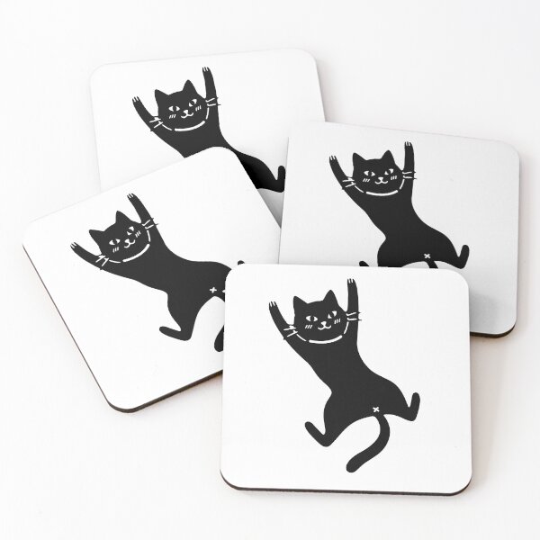 Item preview, Bold Funny Black Cat designed and sold by Seelien.