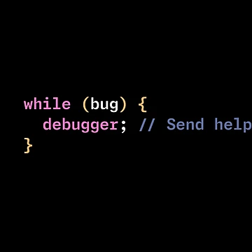 Artwork thumbnail, Debugger // Send Help by creativefever