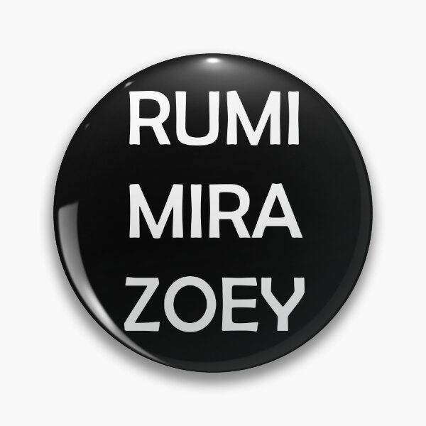 Item preview, Huntrix logo Kpop Demon Hunters Rumi Zoey Mira Cosplay designed and sold by DenisSecret.