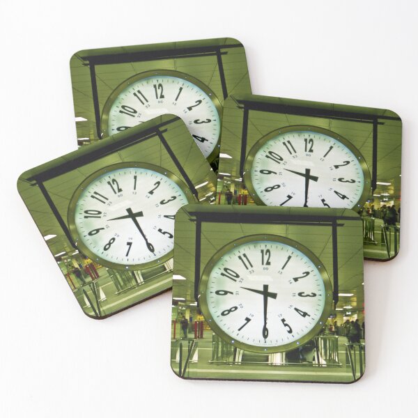 Item preview, 1999 Old Fashioned Clock in European Train Station designed and sold by matthewbam.