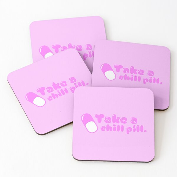 Item preview, Take A Chill Pill - Bubblegum designed and sold by sillyjess.