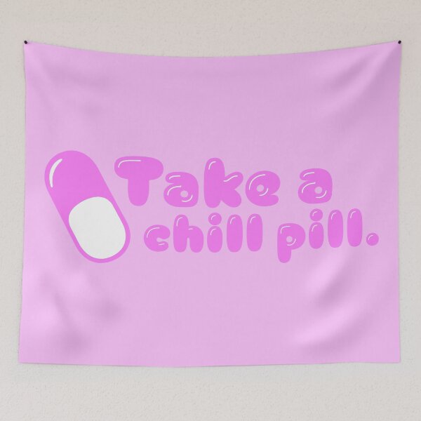 Item preview, Take A Chill Pill - Bubblegum designed and sold by sillyjess.