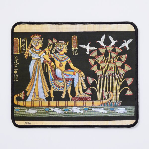 Item preview, Pharaoh and his queen in the marsh designed and sold by rogerstrawberry.