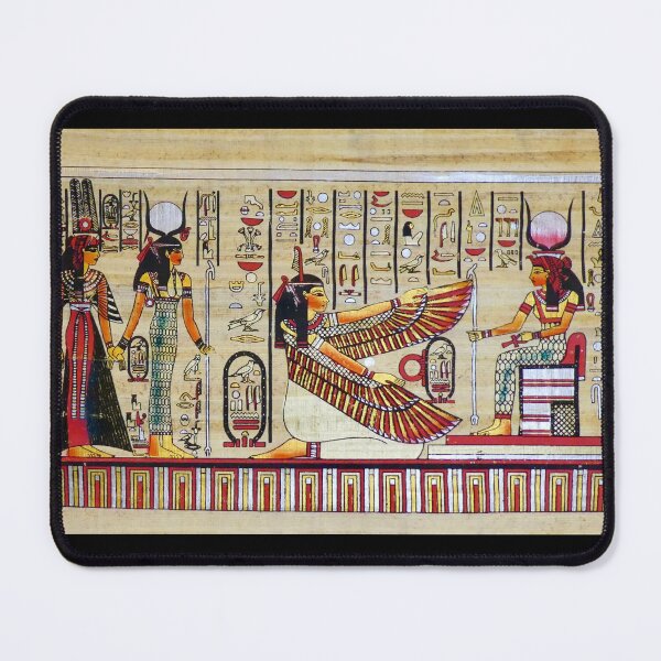 Item preview, Egyptian Goddesses on papyrus designed and sold by rogerstrawberry.