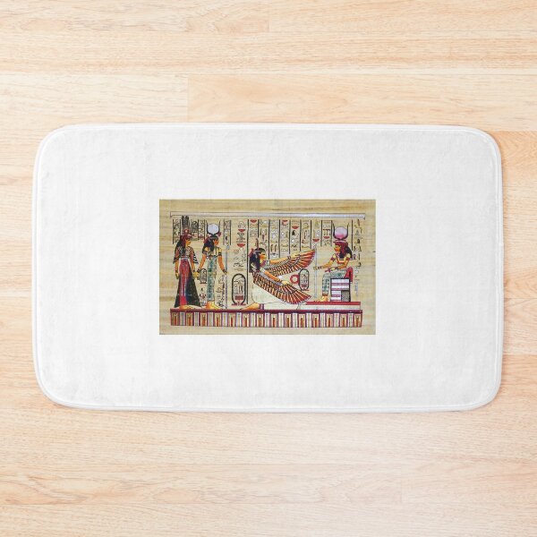 Item preview, Egyptian Goddesses on papyrus designed and sold by rogerstrawberry.