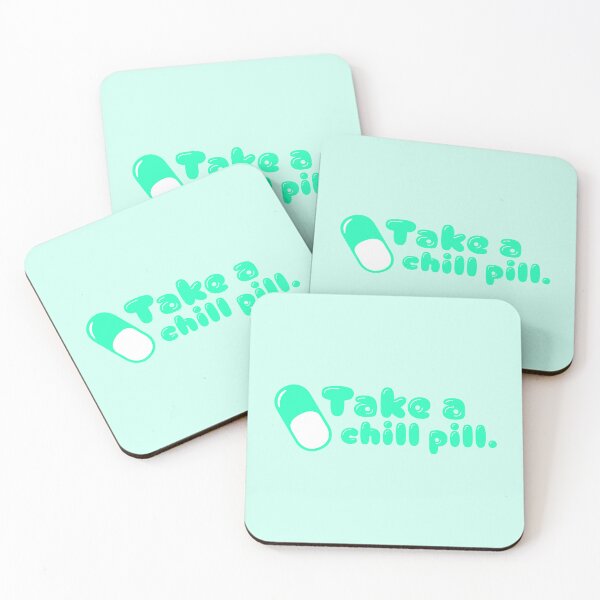Item preview, Take A Chill Pill - Jade designed and sold by sillyjess.