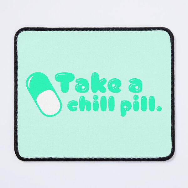 Item preview, Take A Chill Pill - Jade designed and sold by sillyjess.
