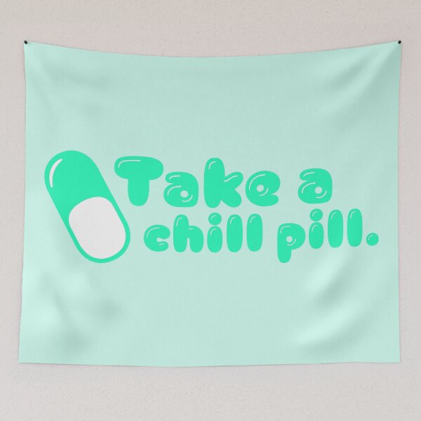 Item preview, Take A Chill Pill - Jade designed and sold by sillyjess.