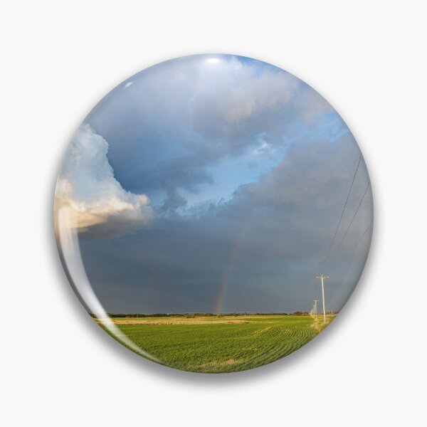 Item preview, Clouds and a Rainbow over a Field designed and sold by Don Arsenault.