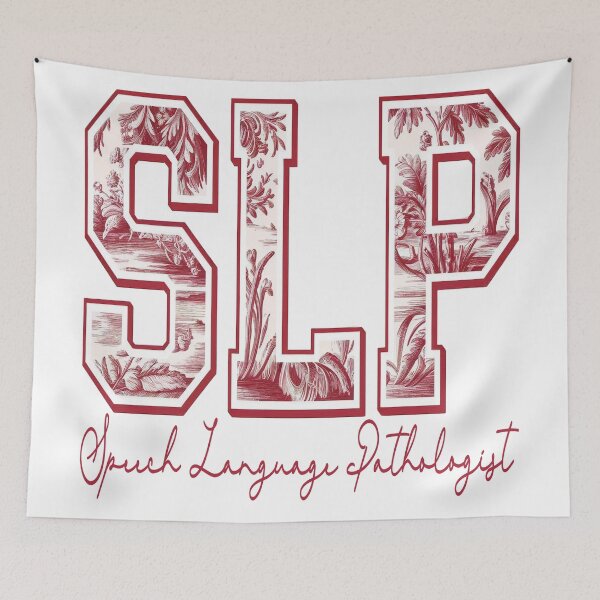Item preview, Speech Language Pathologist Floral SLP Therapy designed and sold by KitonicTees.