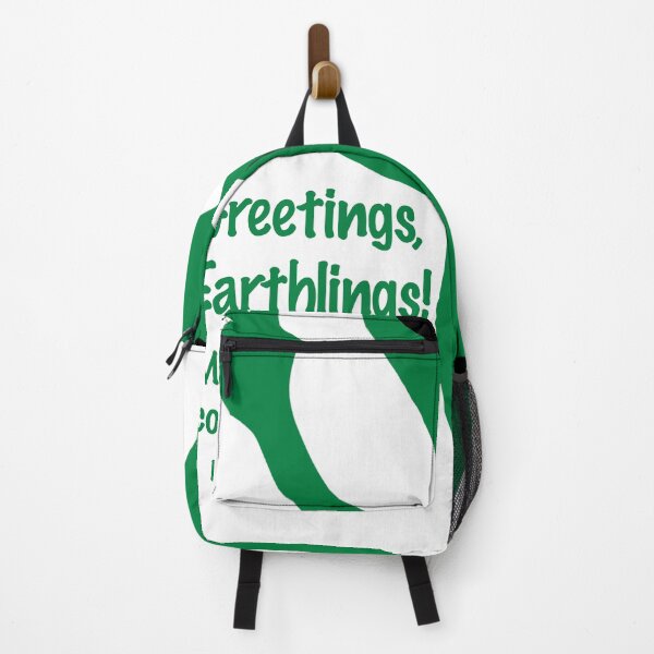 Item preview, Greetings, Earthlings! May your planet continue to spin majestically. designed and sold by likbatonboot.