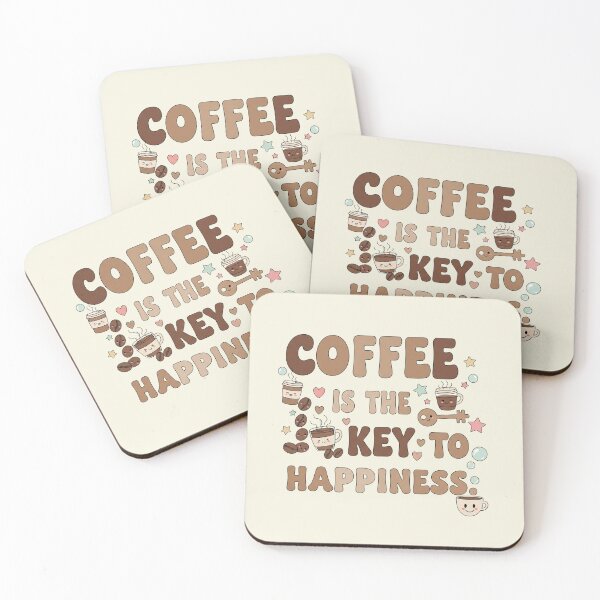Item preview, Coffee is the Key to Happiness designed and sold by EsenciaZen.