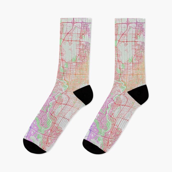 Item preview, Calgary City Map of Alberta, Canada  - Colorful designed and sold by deMAP.