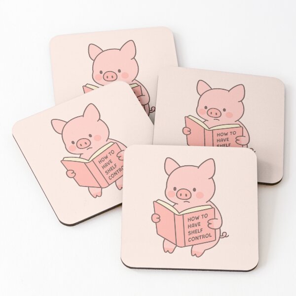 Item preview, How To Have Shelf Control Funny Pig Books designed and sold by pixeptional.