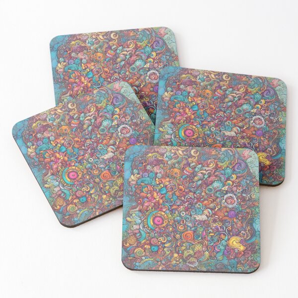 Item preview, Abstract - Colorful Patterns designed and sold by ScribbleLoft.