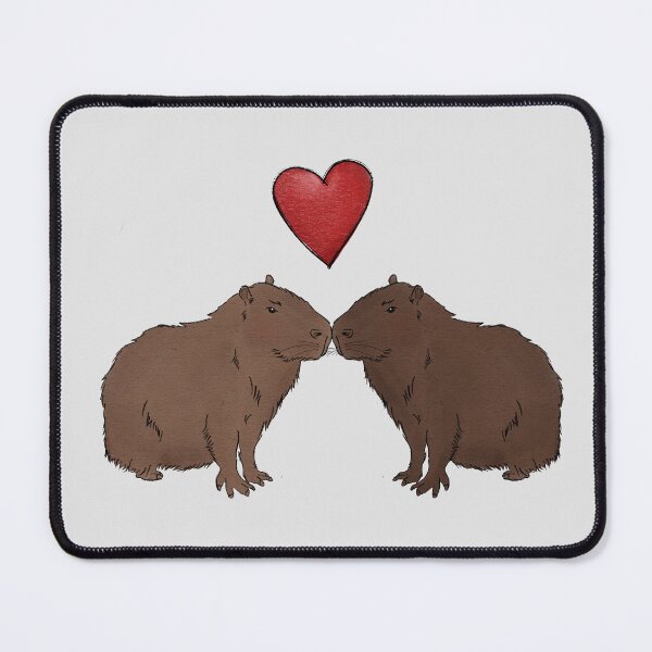 Item preview, Two Capybaras in Love designed and sold by rmcbuckeye.