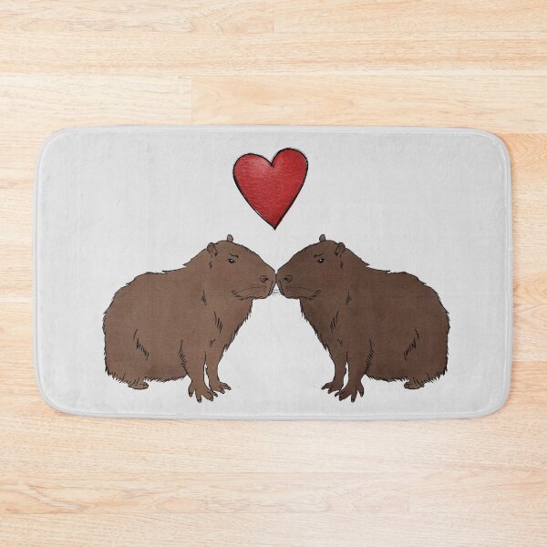 Item preview, Two Capybaras in Love designed and sold by rmcbuckeye.