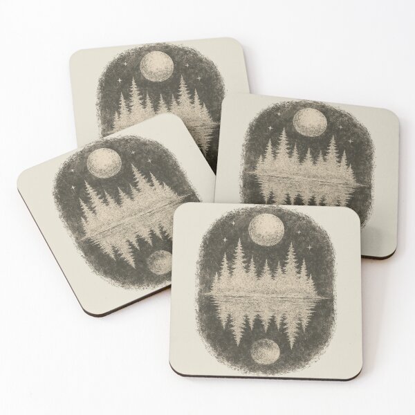Item preview, Moonlit Forest Reflection designed and sold by Spellhound.