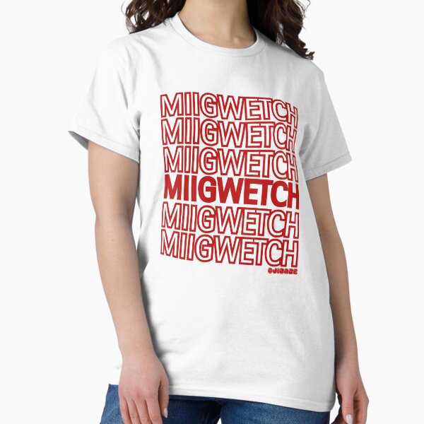 Item preview, Miigwetch Babe designed and sold by Ojibabe.