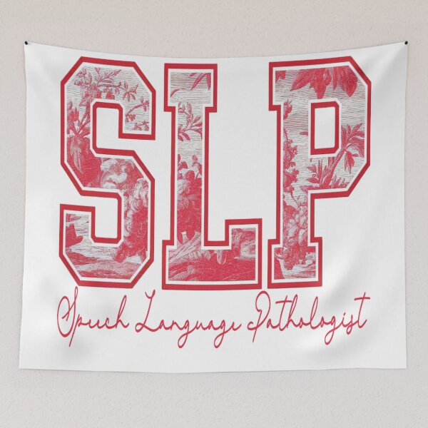 Item preview, Speech Language Pathologist Floral SLP Therapy designed and sold by KitonicTees.
