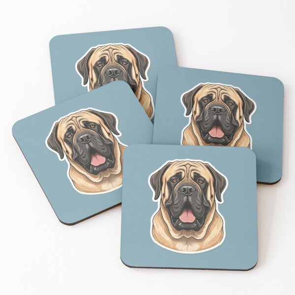 Aperçu de l'œuvre Mastiff anglais créée et vendue par StickersRyous.