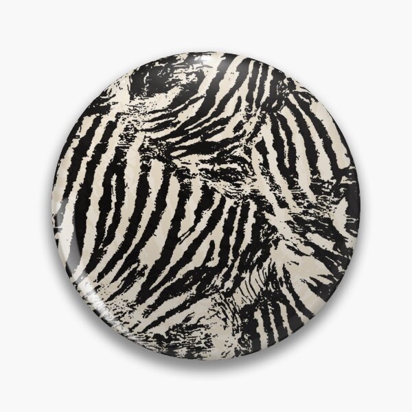 Item preview, Elegant Zebra Stripes Modern Abstract Animal Pattern in Black and Beige designed and sold by trajeado14.