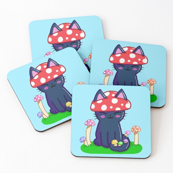 Item preview, Mushroom Cat designed and sold by MaeB-Mystic.