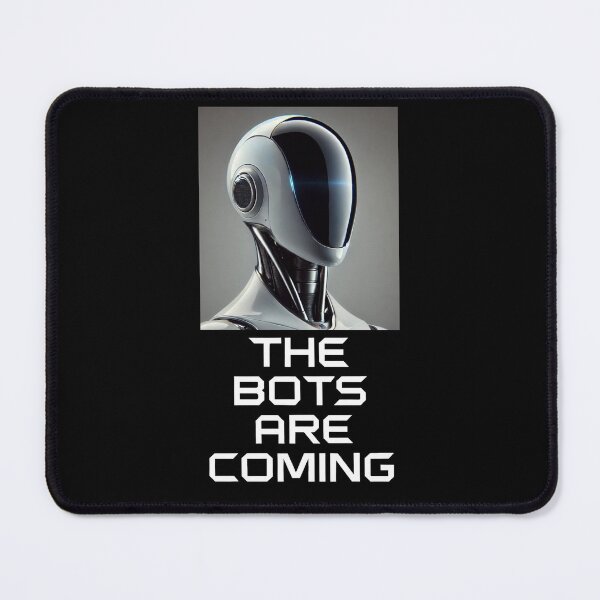 Item preview, Tesla bot designed and sold by TEEJAMBOREE.