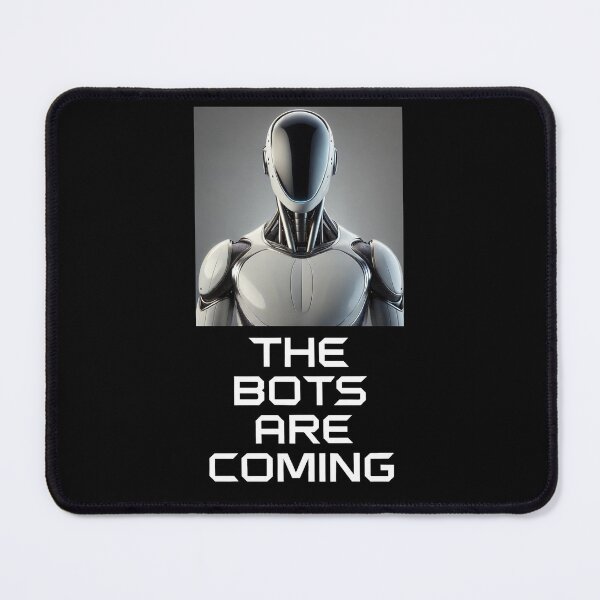 Item preview, Tesla bot designed and sold by TEEJAMBOREE.