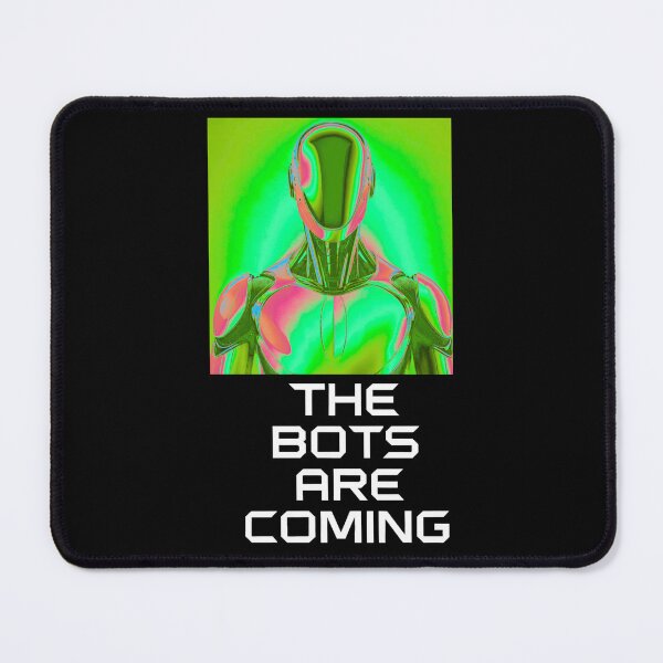 Item preview, Tesla bot designed and sold by TEEJAMBOREE.