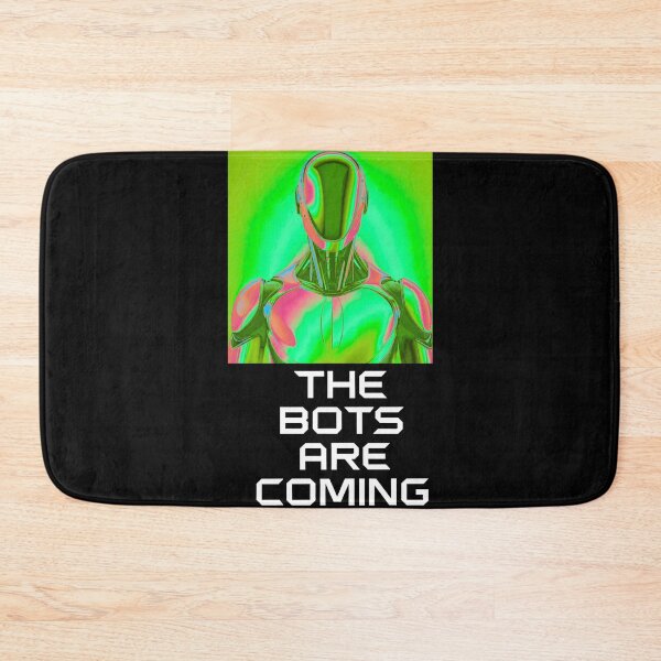 Item preview, Tesla bot designed and sold by TEEJAMBOREE.