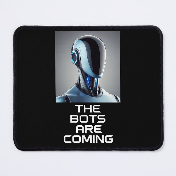 Item preview, Tesla bot designed and sold by TEEJAMBOREE.