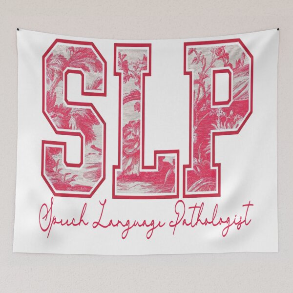 Item preview, Speech Language Pathologist Floral SLP Therapy designed and sold by KitonicTees.