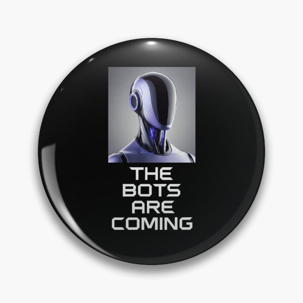 Item preview, Tesla bot designed and sold by TEEJAMBOREE.