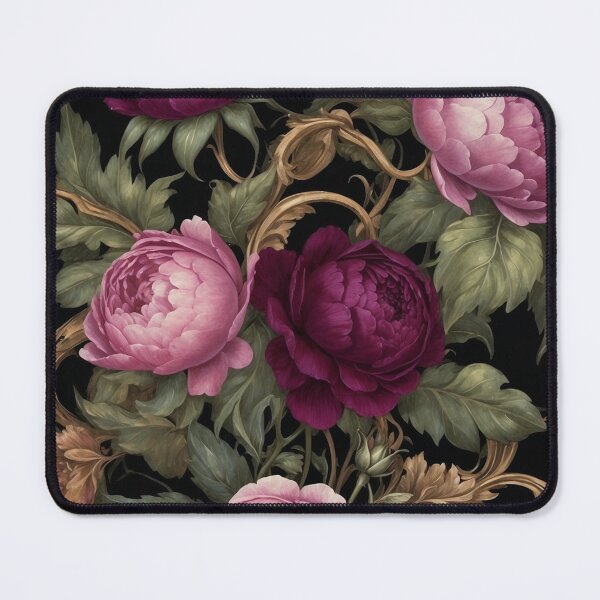 Item preview, Gothic Victorian Floral Elegance – Dramatic Baroque Style Design designed and sold by dreamparlor.