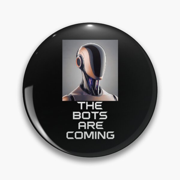 Item preview, Tesla bot designed and sold by TEEJAMBOREE.