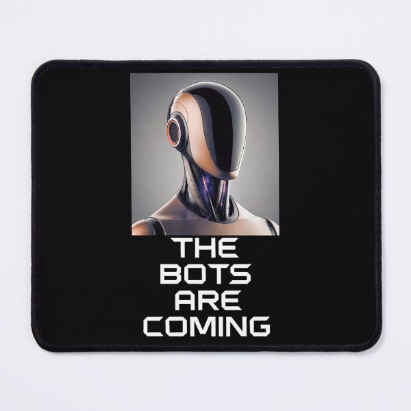 Item preview, Tesla bot designed and sold by TEEJAMBOREE.