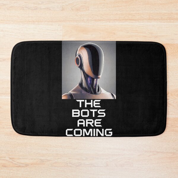 Item preview, Tesla bot designed and sold by TEEJAMBOREE.