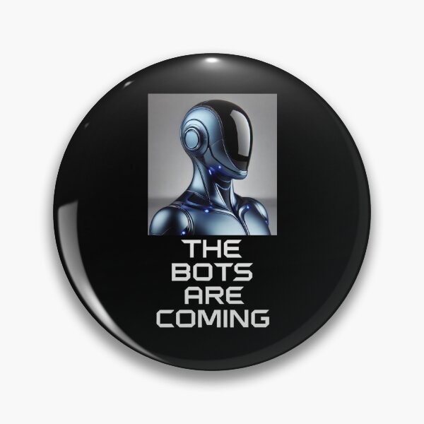 Item preview, Tesla bot designed and sold by TEEJAMBOREE.