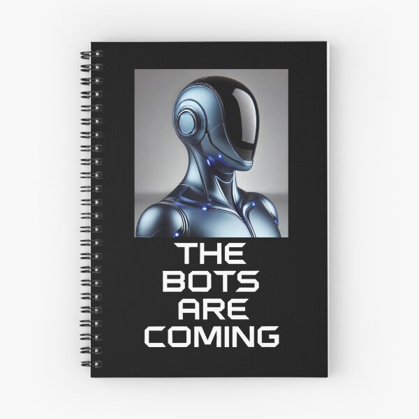 Item preview, Tesla bot designed and sold by TEEJAMBOREE.