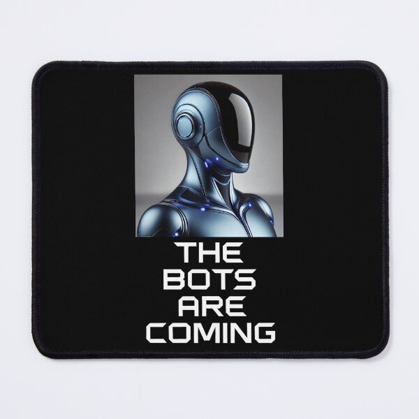 Item preview, Tesla bot designed and sold by TEEJAMBOREE.