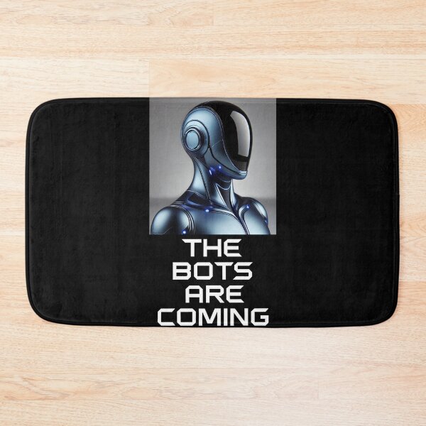 Item preview, Tesla bot designed and sold by TEEJAMBOREE.