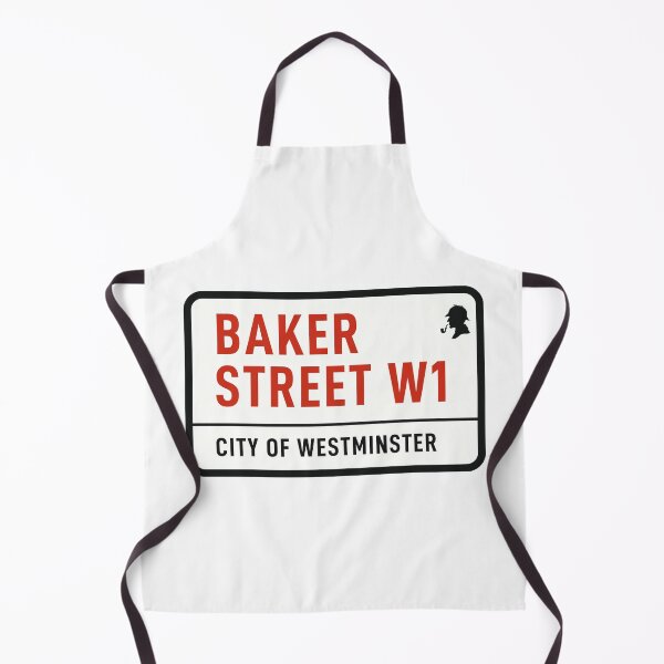 Item preview, Baker Street W1 London Sign – Sherlock Holmes Tribute designed and sold by hangmeart.