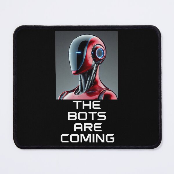Item preview, Tesla bot designed and sold by TEEJAMBOREE.