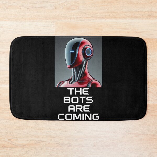 Item preview, Tesla bot designed and sold by TEEJAMBOREE.