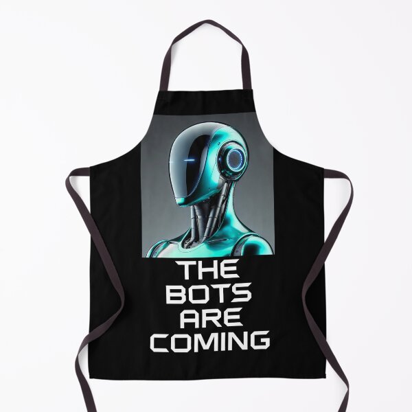 Item preview, Tesla bot designed and sold by TEEJAMBOREE.